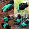 Gardening Gloves with 8 Removable Claws for Easy Digging
