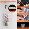 9 PC Orchid Seed Starter Kit Reusable Clear Pots with 32’ Rope