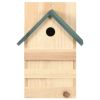 Natural Fir Wooden Bird Houses Mounting or Hanging 1” Opening  4 PC