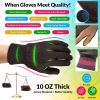 Mens Jersey Light Duty Work Gloves with Elastic Cuffs Pack of 12 Pairs
