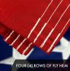 Combo Pack 3 x 5 Ft USA American Flag and Texas State Flag