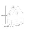 Transparent Acrylic Bird Feeder Cage Attaches to Window for Up-Close Viewing