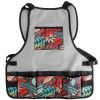 15-Pocket Adjustable Work Tool Apron Made of 600D Oxford Cloth
