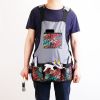 15-Pocket Adjustable Work Tool Apron Made of 600D Oxford Cloth