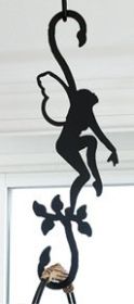 Garden Fairy S-Hook Decorative Hanger 13”