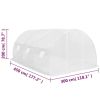 14.75’ x 9.84’ x 6.5’ Hoop Greenhouse PE Cover w/ Steel Frame