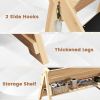 3-Tier A-Frame Elevated Raised Planter Boxes w/ Storage Shelf