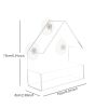 Transparent Acrylic Bird Feeder Cage Attaches to Window for Up-Close Viewing