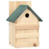 Natural Fir Wooden Bird Houses Mounting or Hanging 1” Opening  4 PC
