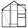 A-Frame Greenhouse Polycarbonate and Aluminum Frame 6'x6’