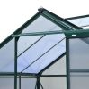 6' x 6' x 7' Aluminum and Polycarbonate A-Frame Greenhouse