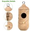 Outdoor Hanging Hummingbird Bird Houses Garden Craft Ornamental Decoration 2 Pieces
