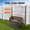 VEVOR Adjustable Compost Spreader for Compost, Peat Moss, Manure, Topsoil 24” Bin
