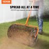 VEVOR Adjustable Compost Spreader for Compost, Peat Moss, Manure, Topsoil 24” Bin