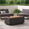 Outdoor MGO Fire Pit 40 000 BTU with Tank Holder 40” Width