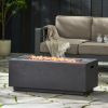 Outdoor MGO Fire Pit 40 000 BTU with Tank Holder 40” Width