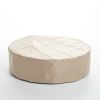 Outdoor Round MGO Fire Pit Table 50 000 BTU 39.25” Diameter