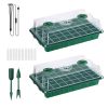 Seed Starter Kit - 2PCS 40-Cell Trays w/Adjustable Grow Lights