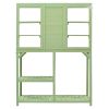 Large Wood Gardening Bench w/ Many Storage Options 47"x65”