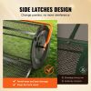 VEVOR Adjustable Compost Spreader for Compost, Peat Moss, Manure, Topsoil 24” Bin