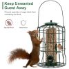 ild Bird Caged Bird Feeder Squirrel and Chew-Proof 4 Feeding Ports for Small Songbirds