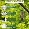 ild Bird Caged Bird Feeder Squirrel and Chew-Proof 4 Feeding Ports for Small Songbirds