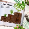3 Tier Galvanized Steel Elevated Raised Bed Garden 62"x43"x32"