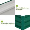 Coated Steel Raised Garden Bed for Patio/Ground 40”x 32”x12”
