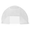 14.75’ x 9.84’ x 6.5’ Hoop Greenhouse PE Cover w/ Steel Frame