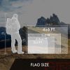 Combo Pack 3 x 5 Ft USA American Flag and Texas State Flag
