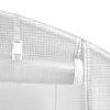 14.75’ x 9.84’ x 6.5’ Hoop Greenhouse PE Cover w/ Steel Frame