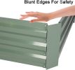 Galvanized Steel Raised Bed with Anti-Rust Coating 48x36x12”