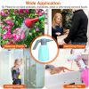 2L/0.5Gallon Electric Spray Bottle Rechargeable Handheld Automatic Plant Watering Sprayer Tank 360 Degrees Adjustable Spout