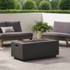 Outdoor MGO Fire Pit 40 000 BTU with Tank Holder 40” Width