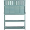 Heavy Duty Fir Wood Potting Bench with Anti-Fall Device 47”x65”