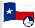 Combo Pack 3 x 5 Ft USA American Flag and Texas State Flag