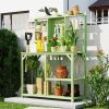 Large Wood Gardening Bench w/ Many Storage Options 47"x65”