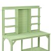 Large Wood Gardening Bench w/ Many Storage Options 47"x65”