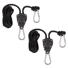 Rope Ratcheting Light Hangers (size: 1/8inUnits/Pack)