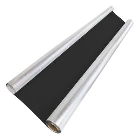 Diamond Foil on Black 110 Micron (size: 4ft x 100ft)