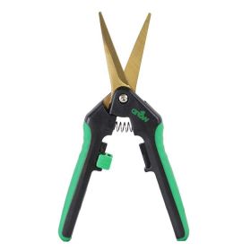 Grow1 Titanium Trimming Shears, Curved Blade scissors (Blade Type: Curved)