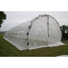 GROW1 Heavy-Duty PE Hoop Greenhouse Steel Frame 3 Sizes (size: 40ft x 10ft x 6.5ft)