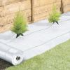 GROW1 Landscape Ground Cover Weed Mat Barrier Black