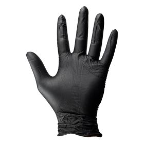 Dirt Defense 6 mil Nitrile, Smooth Grip, Disposable Gloves (100pcs/Box) (size: large)