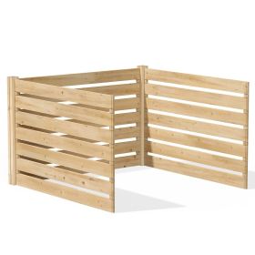 Cedar Wood Compost Bin Add-On Kits for 174 or 308 Gallon Bins (size: 308 gal)
