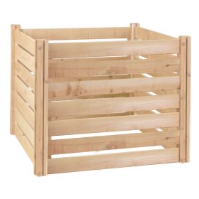 Cedar Wood Compost Bins - Large Capacity 308 or 174 Gallons (size: 174 gal)