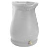 65-Gallon Plastic Urn Rain Barrel with Planter Top 3 Colors
