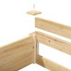 High Cedar or Pine Raised Garden Bed 8ft x 4ft Made in USA
