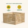 Cedar Wood Compost Bins - Large Capacity 308 or 174 Gallons