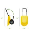 Heavy Duty 2-Wheel Multipurpose Rust Proof Wheelbarrow